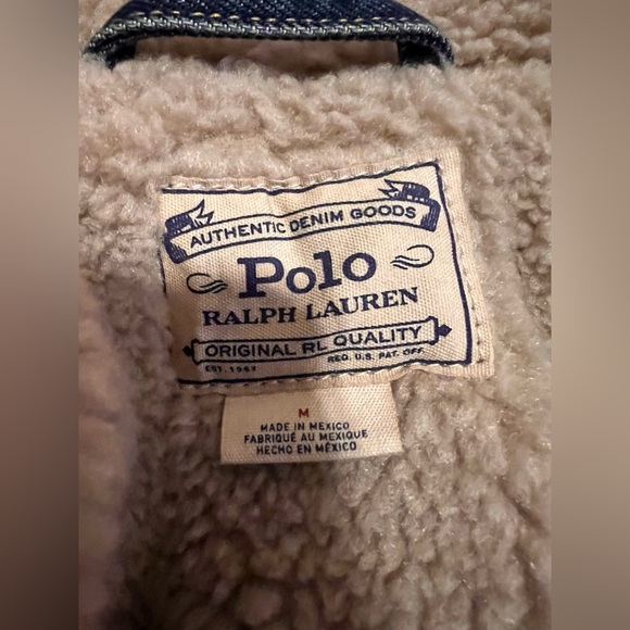 Polo Ralph Lauren Sherpa Jean Trucker Jacket - Picture 6 of 7